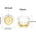 18K Gold Silicone Earring Backs for Heavy Earrings - Secure Locking, Hypoallergenic, Soft Clear Backs for Adults & Kids - Buy Online on SooperMarket.com