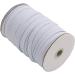 Abbaoww 144 Yard White Braided Elastic Cord - 3/8 Inch Springy Stretch Band for Sewing - Buy Online on SooperMarket.com