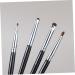 Healeved 4pcs Horse Hair Wooden Handle Eyeliner Precision Brush Black Eye Makeup Kit - Buy Online on SooperMarket.com