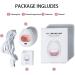 Mini White USB UV LED Nail Lamp 16W Portable Rose Shape Nail Dryer for Gel Polish Manicure - Button Model - Buy Online on SooperMarket.com