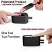 Dip Powder Tray Recycling System & French Tip Mould - Nail Glitter Holder Saver (Black) - Buy Online on SooperMarket.com