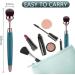 Asinfter 1 Piece Electric Makeup Brush 10 Speeds Rechargeable Eyeshadow Brush for Blending Contouring Highlight - Buy Online on SooperMarket.com
