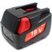 2000mAh MIL18V Lithium-Ion Battery for Milwaukee 18V Tools | Rechargeable Replacement 48-11-1830 4932352002 4932399512 - Buy Online on SooperMarket.com