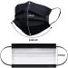 Black Disposable Face Masks - 3 Ply Layer | 10-Pack Protective Dust Cover for Office & Restaurant Use - Buy Online on SooperMarket.com