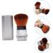 Didiseaon Nail Dust Brush Nail Cleaning Brush Puff Nail Display Stand Makeup Powder Brush Retractable Tube Brush Makeup Blush Highlighter Mineral Nylon Wool Travel Makeup Tools 8.2x3.3cm Silver - Buy Online on SooperMarket.com