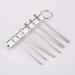 BAIRU 6PCS Pocket Ear Wax Removal Tool Set in Portable Aluminium Alloy Bottle - Buy Online on SooperMarket.com