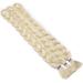 Tess 41 Jumbo Braids Extensions - Synthetic Crochet Hair 3PCs 165g - Light Blonde #613 - 100cm Braiding Hair - Buy Online on SooperMarket.com