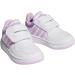 adidas Kids Hoops Mid 2.0 Fitness Shoes - Child 3 UK - White/Lilac/Violet - Buy Online on SooperMarket.com