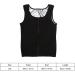 Waist Trainer Sweat Vest for Men Men Sauna Vest Shaper Gym Fitness Workout Neoprene Sweat Waist Trainer Zipper Tank Top Inner Silver L/XL - Buy Online on SooperMarket.com
