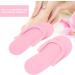 KENANLAN 12 Pairs Spa Slippers 3mm Disposable Flip Flops Foam Pedicure Flip Flops Portable Slippers for Hotel Home Nail Salon Guests Order in Pink - Buy Online on SooperMarket.com
