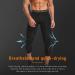Blaward 2 Pack Men's Basketball Pants with Knee Pads 3/4 Capri Compression Leggings - Black Small - Buy Online on SooperMarket.com