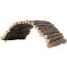 Wooden Hamster Bridge - Flexible Multi-Purpose Arch for Guinea Pigs Chinchillas Ferrets & Reptiles (S) | International Shipping - Buy Online on SooperMarket.com