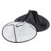 Haircase slope adults haircut cape haircutor umbrella cape haircut cloak salon dress for adults (color: black) black