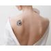 Dragon vs Tiger Yin Yang Temporary Tattoos - 4 Sheets, Lasts 1-2 Weeks, Navy Blue Juice Ink, Realistic Look for Chest, Neck, Arms - Men and Women - Buy Online on SooperMarket.com