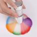 Colorful Acrylic Nail Brush Cleaner - Dust Removal Tool for Nail Art - Silver Makeup Brush - Buy Online on SooperMarket.com