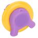 Water Temperature Compact Floatable Infant Bath Thermometer LED Display Baby Time Thermometer Bath Tub for Baby(Purple hippopotamus)