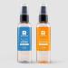 BYROKKO Aloe Vera 2-Phase Soothing & Cooling Mist with Hyaluronic acid & 2-Phase Shine Brown Tanning Spray Oil with Hyaluronic acid | for Sunbathing and Tanning bed
