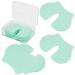 UPIQNG 4 Pcs Shot Pain Reducer Reusable Pain Relief Sheet Hurt Blocker Plastic Immunization Shooting Assist Shot Pain Blocks for Adults Kids LightGreen