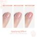 Nude Gel Polish Set for French Manicure - 6 Transparent Colors for Home Salon, LED UV Curing - 7.5ml Each - Buy Online on SooperMarket.com