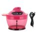Electric Hair Coloring Bowl Dyestuff Automatic Mixer Blender Hair Dye Cream Mixing Bowl Electric Mixer Dyestuff Blender Hair Dye Mixing Bowl Automatic Mixer Dyestuff Mixing Bowl(rose red)