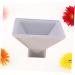 SEWACC Fondant Pyramid Resin Art Circle Silicone Mold Resin Casting Molds Adult Molds for Baking Pyramid Candle Mold Cake Mold Epoxy Pyramid Charms Ice Animal Moule De Manual Accessories White M - Buy Online on SooperMarket.com
