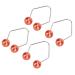 Dimple Trainer Painless Alloy Dimple Maker Balls for the Face (Red)