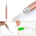 Baby Ear Wax Cleaner Flashlight Earpick Ear Wax Remover LED Ear Curette Spoon Ear Care Tool Red Durable and Useful - Buy Online on SooperMarket.com