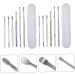 Stainless Steel Ear Cleaning Kit - 6 Sets Ear Pick Scoop Curette Set - Buy Online on SooperMarket.com