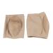 Milists 1 pair of heel socks heel protection made of silicone socks for dry skin sales covers for shoes with high heels High heel protectors shock men and women boots skin color