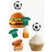 Saudi Arabia Football Party Food & Cupcakes Picks Decorations Toppers World Cup 2022 (pack of 14) - Buy Online on SooperMarket.com