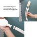 LFJ 3-in-1 Back Bath Brush Set - Long Handle Body Brush, Bath Sponge, Pumice - Gentle Exfoliation for Improved Skin Health - Men and Women - Nylon Soft Brush - Buy Online on SooperMarket.com
