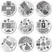 BIEUTEE Nail Art Stamp Template 30 Designs Nail Stamping Stencil Complete Set with 1 Stamp & 2 Scrapers for Stunning Nail Art - Buy Online on SooperMarket.com