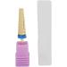 Nail Drill Bits 3 Pieces Gold Tungsten Steel Manicure Drill Bits for Nail Salon - Buy Online on SooperMarket.com