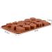 PRETYZOOM 15 Silicone Baking Molds Cupcake Decorate Bakeware Silicone Candy Molds Chocolate Candy Molds Cookie Pudding Non-Stick Mold Fudge Molds Small Animals Baking Supplies - Buy Online on SooperMarket.com