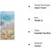Wamika Beach Seashell Starfish Hand Towels - Ultra Soft Absorbent Bathroom Towel for Home & Gym - 16x30 - Buy Online on SooperMarket.com
