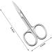 Stainless Steel Cuticle Scissors Eyebrow Trimmer Scissors Nail Scissors Premium Manicure Scissors for Manicure Pedicure Eyebrows Beard - Buy Online on SooperMarket.com