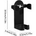 Kasmole Razor Hangers - Self-Adhesive Razor Holder for Shower & Bathroom | Black Shower Wall Razor Organizer for Men - Buy Online on SooperMarket.com