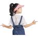 Aidier Kinder Visor Cap for Boys & Girls | Sun Protection Hat for Ages 4-10 | Ideal for Running Golf Tennis & Beach Activities - Pink - Buy Online on SooperMarket.com