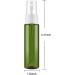 Frandy 30ml Spray Bottles - 10 Pack Green Atomizer for Essential Oils Cleaning Hair & Makeup - Leak-Proof with Funnel & Labels - Buy Online on SooperMarket.com
