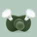 IDEZEK Baby Schnuller Holder | Safe Silicone Pacifier Cover Set | Easy to Clean Baby Pacifiers for Travel Shopping & Walks | Perfect for Boys & Girls - Buy Online on SooperMarket.com