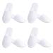 24 Pairs Spa Slippers  Haploon Cotton Velvet Closed Toe Slippers Disposable Spa Slippers Fit for US Men Size 10 and Women Size 11 for Hotel  Home  Guest Use