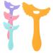 Mikinona Eye Shadow Applicators 4pcs Eyeliner Mascara Eye Shadow Lipstick Eyelash Guard Make up Aid Tools Miss Girl Baffle