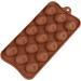 OUNONA 3pcs 15 Cake Mold Baking Molds Molder Cake Stencils Baking Pan Silicone Mold De para Gelatinas Ice Cube Molds Chocolate Mold Jelly mediumx3pcs Coffeex3pcs - Buy Online on SooperMarket.com