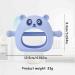 Youding Bite Ring - Calming Silicone Pacifier & Rattling Toy for Toddlers | Soothe Baby's Gums & Prevent Drops - Buy Online on SooperMarket.com