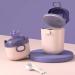 Fiacvrs Baby Milk Powder Dispenser with Spoon - Purple | Detachable & Large Capacity for Easy Feeding - Buy Online on SooperMarket.com