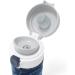 MONBENTO Insulated Bottle MB Pop Ginkgo - 360ml - Leakproof - Hot/Cold 12 Hours - Blue - BPA Free - Small Water Bottle for Kids/Adults - Buy Online on SooperMarket.com
