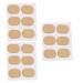 HEALLILY 3 Sheets Corn Removers for Feet Toes Cotton Corn Cushion Pads Self Adhesive Corn Protectors Breathable Foot Care Stickers Blister Bandages