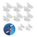 Toe Separators 8-Pack | Gel Spreader & Spacers for Hammer Toe Relief | Smooth Iron Big Toe Alignment Comfortable Correction - Buy Online on SooperMarket.com