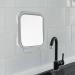 Zerodeko Shower Mirror - Fogless Travel Shaving Mirror with Suction Hook Holder - Buy Online on SooperMarket.com