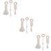 Ibasenice toys 9 pcs bites of teeth bite toys made of wood made of wood infant pacifier children